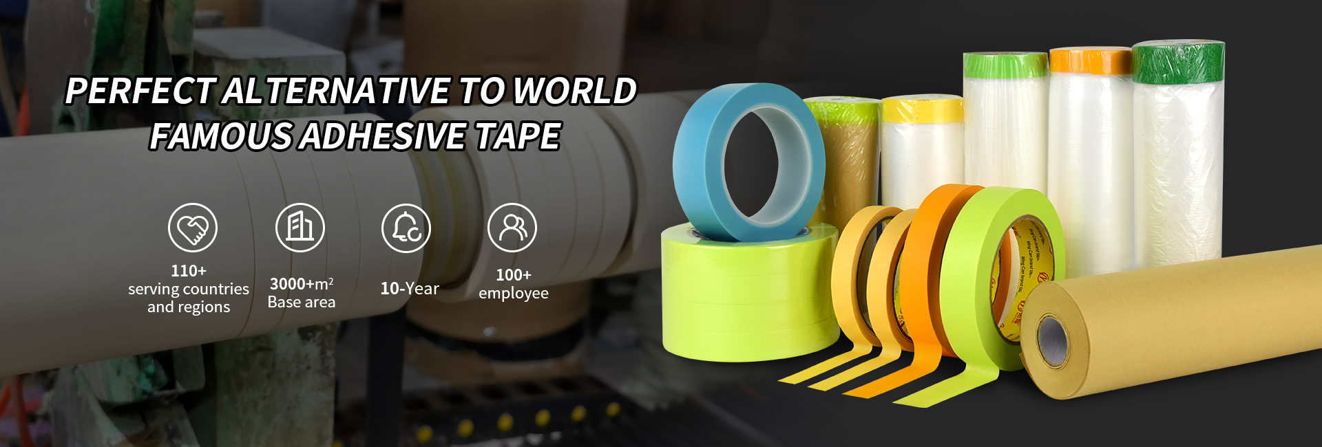 Masking Tape And Masking Film Banner